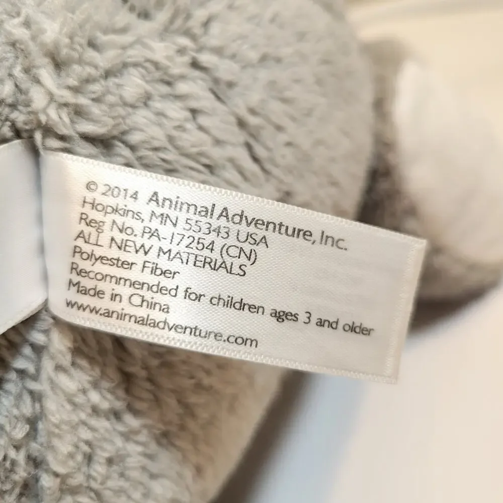 Gray Bunny Rabbit Plush Stuffed Animal 18